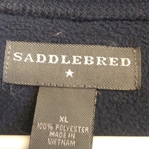 Saddle Bred Polar Fleece Mens Jacket - Picture 4 of 6